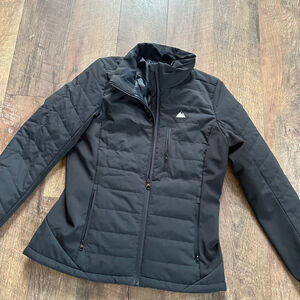 Women's PACKSTURE Black Puffer Jacket L
